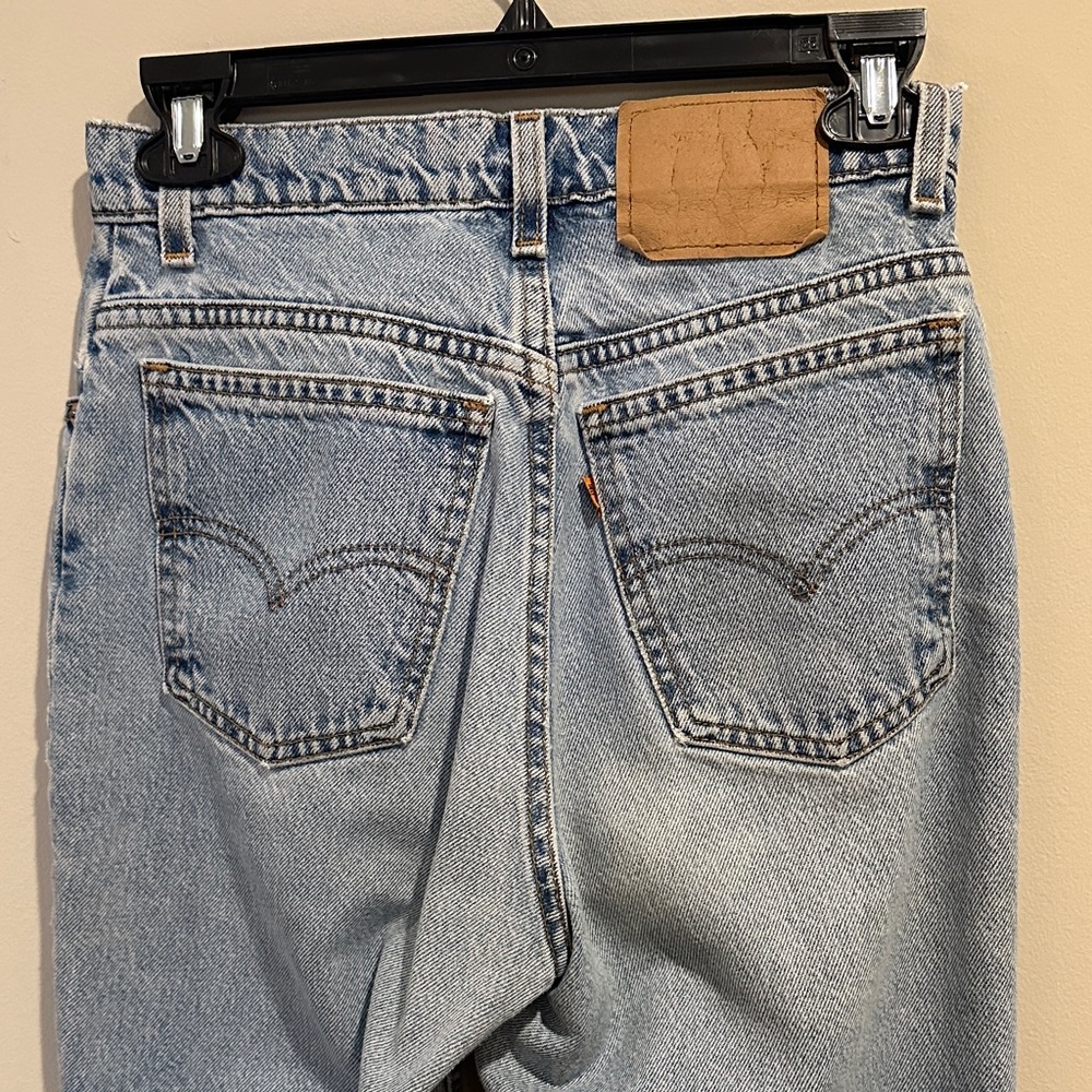 Levi's 912 Denim Jeans Orange Tab Size 7